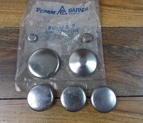 Pioneer barnes pe-163r steel freeze plug set buick chev pontiac 4 cyl 151 engine