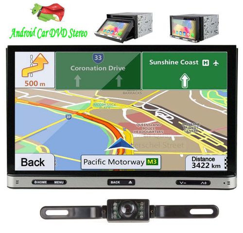 7" android wifi 3g gps navi 2din in dash car dvd radio stereo player+free camera