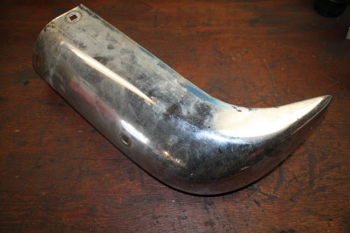 Volvo 122 amazon front left bumper section. #653295. fits all models and years.
