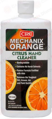 Crc hand cleaner - mechanix orange citrus hand cleaner (16 oz. bottle), sl1712