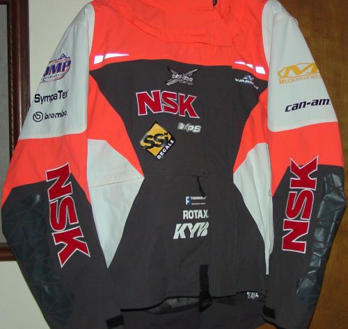 Ski-doo xp-s warnert racing x-team sno-x shell jacket medium new w/tags  (915)
