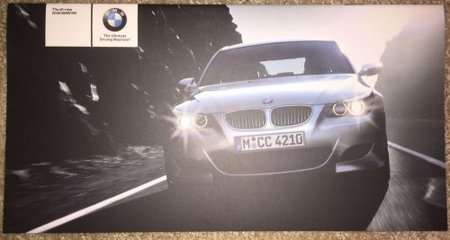 2006 bmw m5 sales brochure e60 v10.  flawless condition!