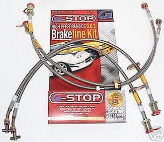 Goodridge stainless steel brake lines 02-07 wrx &amp; sti