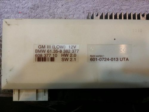Bmw bmw 540i chassis brain box body control 99 00 01 02 03