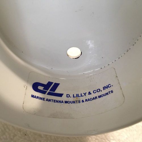 D lilly mast mount radar