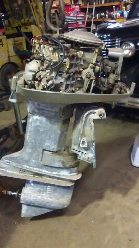 Mid 70s 135 hp evinrude outboard motor parts or repair