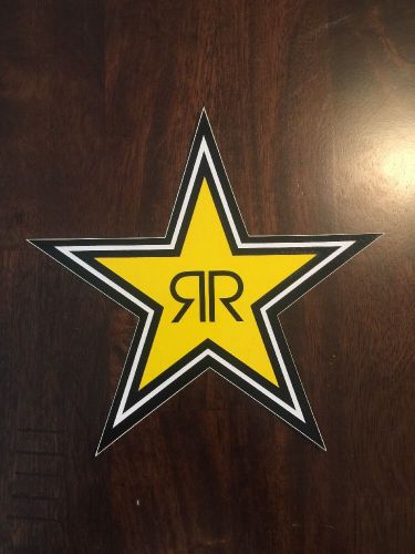 Rockstar energy drink star sticker decal 7&#034;