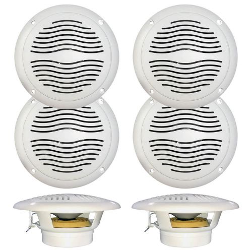 Magnadyne aquavibe wr65w 6.5&#034; marine hot tub outdoor waterproof speaker - 3 pair