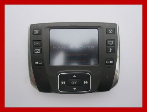 Range rover / land rover rear entertainment lcd dvd touch screen remote control