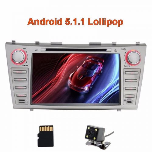 Android 5.1.1 car dvd player gps navi  wifi 3g for toyota camry aurion 2006-2011