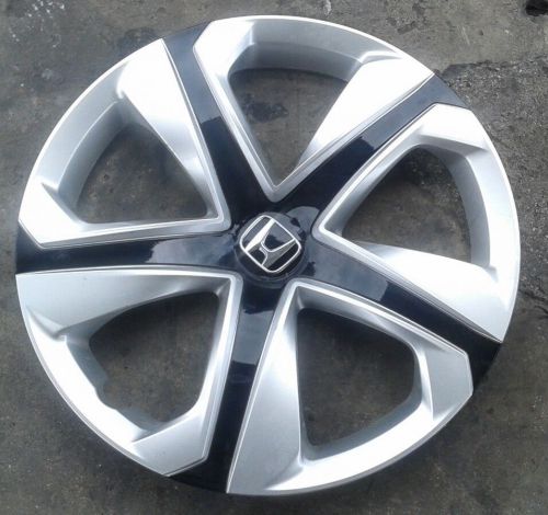 Genuine 2016 honda civic wheel cover hub cap 16&#034; 44733-tba-a12 size 16x7j used