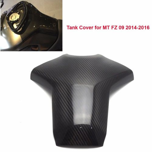 Real carbon fiber 3d tank pad protector for yamaha mt fz 09 14-16 15 new front
