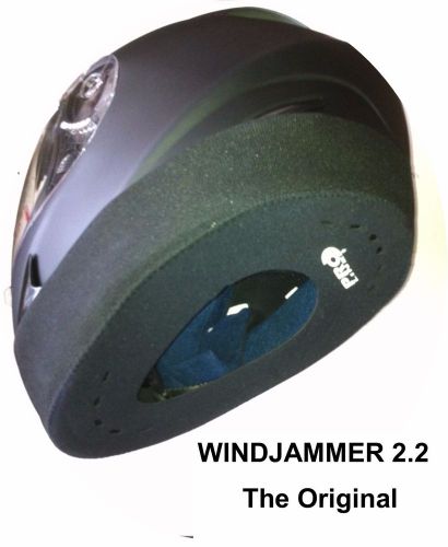 Windjammer 2.2 motor cycle helmet wind &amp; noise blocker (free shipping)