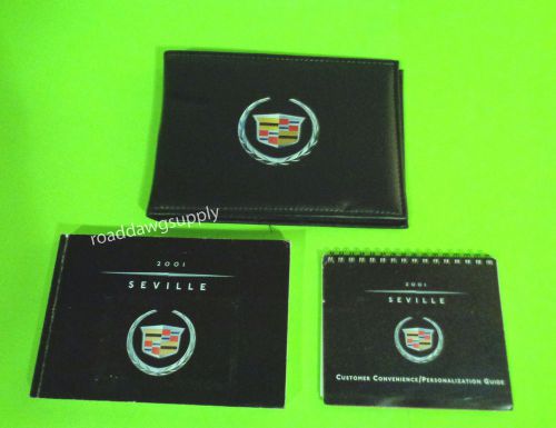 2001 cadillac seville owners manual owner&#039;s guide book set