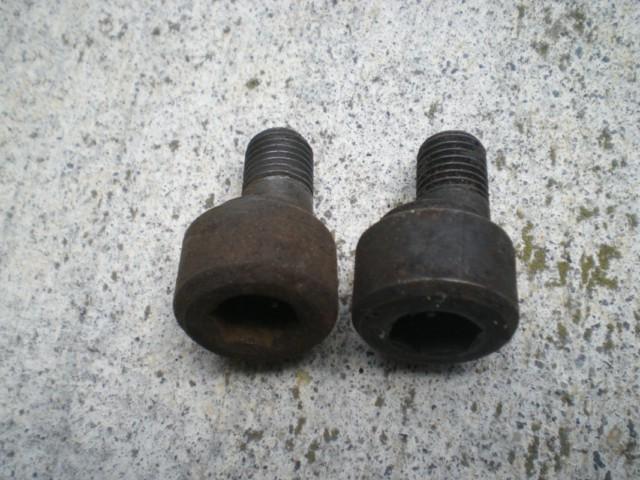 Porsche 911 spring plate eccentric bolts