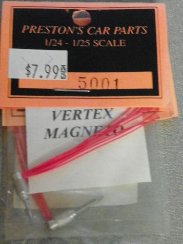 Preston car parts 1/24 &amp; 1/25 vertex magneto #5001 nip