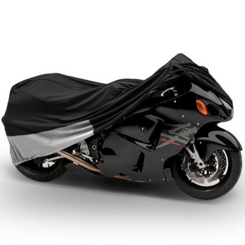 Motorcycle sport street bike weatherproof travel dust storage cover 90&#034; length
