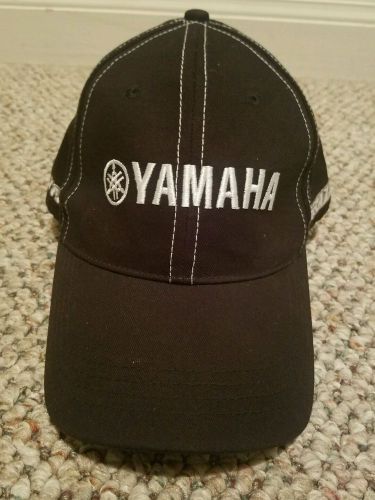 * yamaha * grizzly * rhino * black power sports adjustable ball cap * hat
