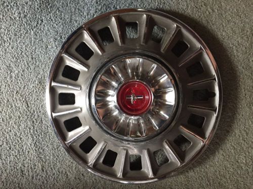 1968 68 ford mustang hubcap rim lug wheel cover hub cap 14&#034; oem used 653