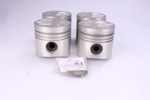 Mahle piston set of 4 vw volkswagen motor 1.6l diesel kombi 068107081d