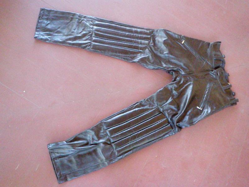 Vintage cal leather motorcycle pants nos buco langlitz bates ahrma cafe racer