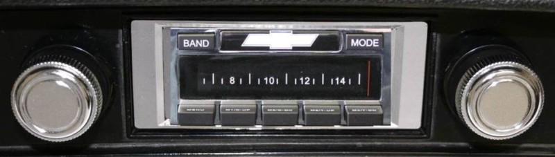 Usa-630 ii stereo by custom autosound radio for '69-72 malibu, chevelle ipod usb