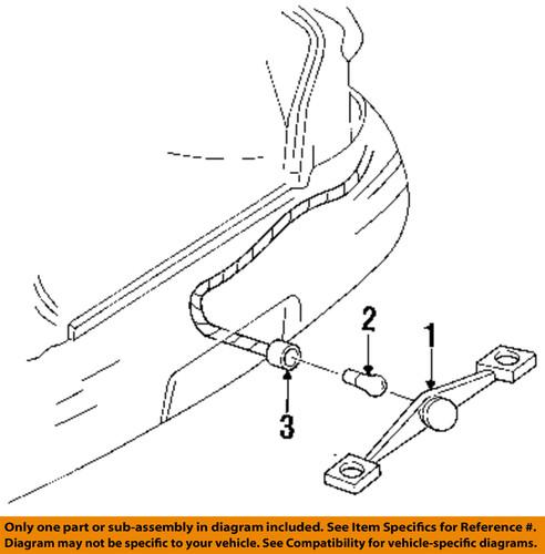 Mopar oem 4400588 side marker lamps-front-socket