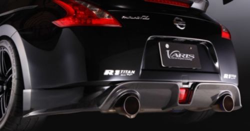 Varis rear half spoiler for nissan z34 370z 09-20 vani-029