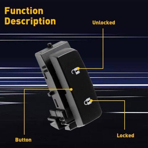 Master Door Driver Switch Lock Side for 2008-2013 Chevy Silverado 1500 GMC, US $15.80, image 3