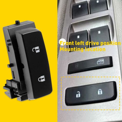 Master Door Driver Switch Lock Side for 2008-2013 Chevy Silverado 1500 GMC, US $15.80, image 12
