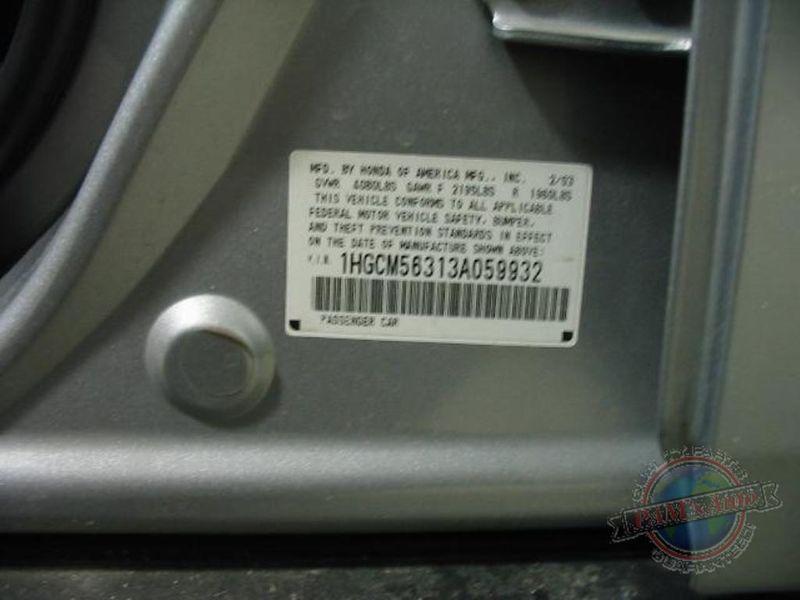 Sell STEERING COLUMN ACCORD 56925 03 ASSY GRY WITH KEY LIFETIME