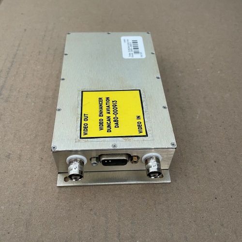 Duncan aviation da80-000913 automatic video enhancer