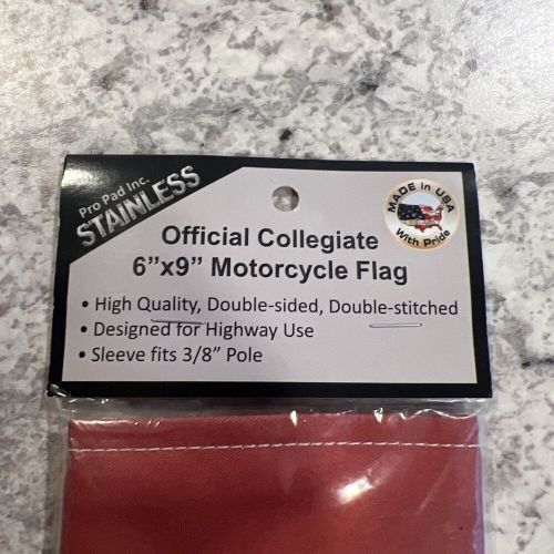 Pro pad 6" x 9" motorcycle flag south carolina gamecocks flag usa - made in usa