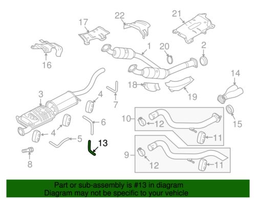 Genuine Ford Exhaust Bracket 6L2Z-5260-BA, US $72.80, image 3