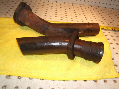 Mercedes 1979 Late R107,W116 4.5L V8 L & R Exhaust manifolds cut down 2 Pipes,T3, US $289.00, image 2