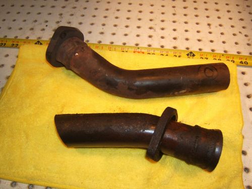 Mercedes 1979 Late R107,W116 4.5L V8 L & R Exhaust manifolds cut down 2 Pipes,T3, US $289.00, image 6