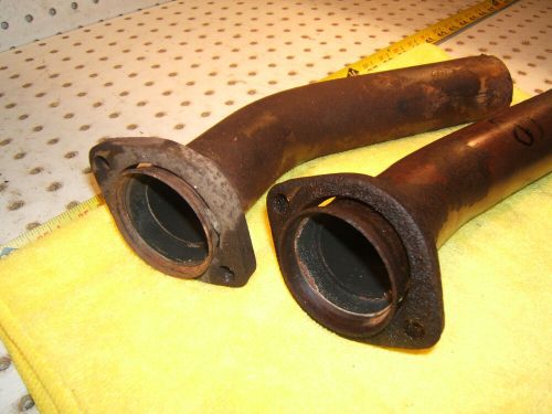 Mercedes 1979 Late R107,W116 4.5L V8 L & R Exhaust manifolds cut down 2 Pipes,T3, US $289.00, image 12