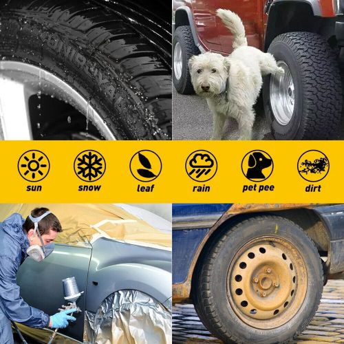 Waterproof Tire Covers Set Of 4 Wheel&Tyre Trailer Camper Sun Protector 27"-29", US $20.99, image 2