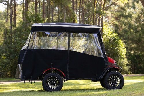 Red Dot Beige Vinyl Golf Cart Enclosure for EZGO Express S4 Elite with 80" Top, US $819.95, image 4