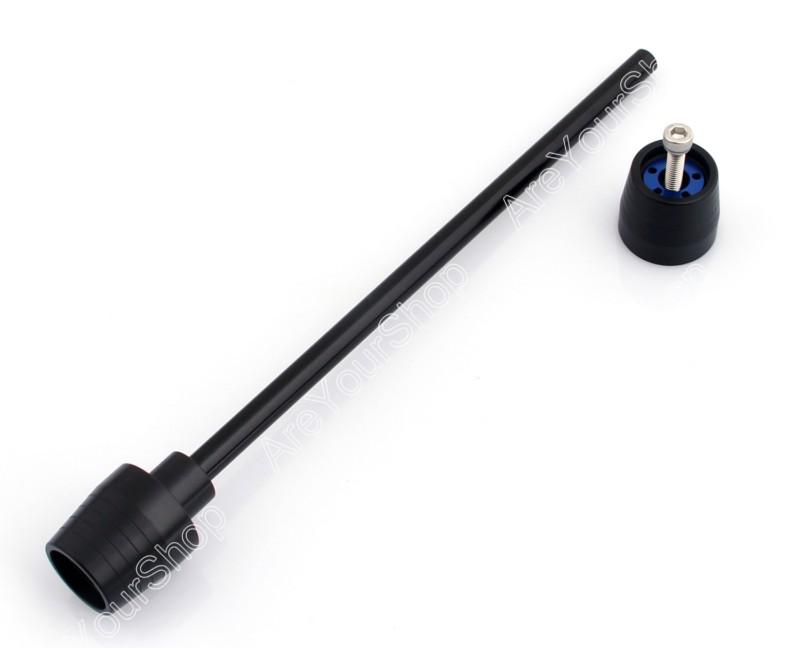 Front axle fork carsh sliders cap protector honda rc51/rvt1000/sp1/sp2 blue