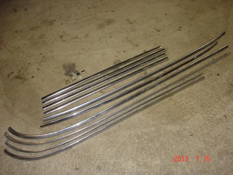 56 1956 chev chevy chevrolet 4 door station wagon stainless