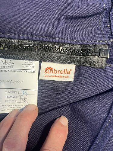 Marine Mooring Pontoon bimini top and Boot Royal Blue Polyester 8’ x 8’ (22-WA2), US $95.00, image 5