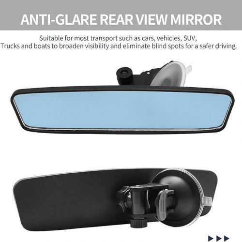 Universal 9.65 in Wide-angle 360°Adjustable Car Inner Interior Rear View Mirror, US $13.29, image 6
