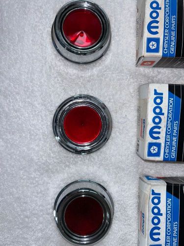 NOS MoPar 1978-1980 Charger Cordoba Magnum Diplomat etc Red Wheel Center Cap OEM, US $149.95, image 5