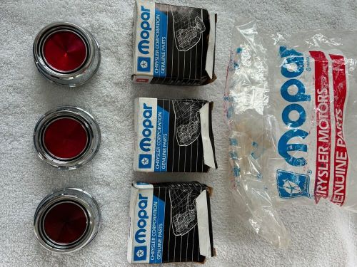 NOS MoPar 1978-1980 Charger Cordoba Magnum Diplomat etc Red Wheel Center Cap OEM, US $149.95, image 12