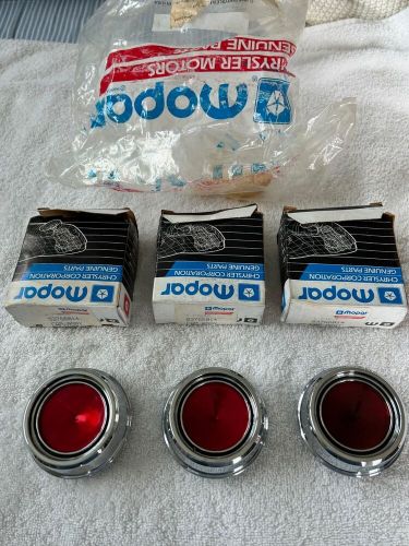 NOS MoPar 1978-1980 Charger Cordoba Magnum Diplomat etc Red Wheel Center Cap OEM, US $149.95, image 13