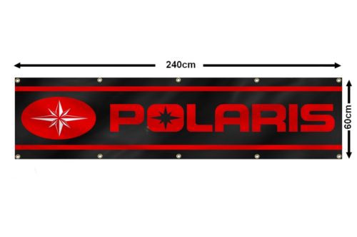 POLARIS Flag Banner 2x8ft Car Racing Shop Garage Wall Decor Man Cave Usa Flag, US $17.99, image 9