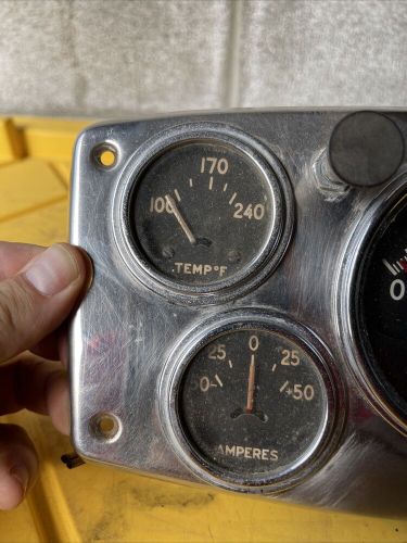 Old Stewart Warner?? Vintage Gauge Cluster Hot Rod Rat Street Rod Scta, US $99.00, image 4