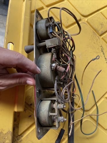 Old Stewart Warner?? Vintage Gauge Cluster Hot Rod Rat Street Rod Scta, US $99.00, image 8