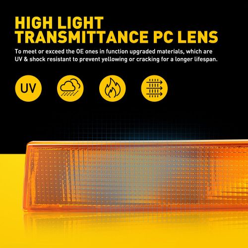 Turn Signal Parking Light For Chevrolet Express,GMC Savana 1500 2500 3500 4500 B, US $43.69, image 3